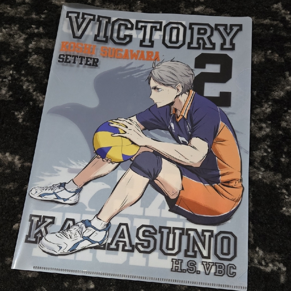 Haikyuu Suga Clear File